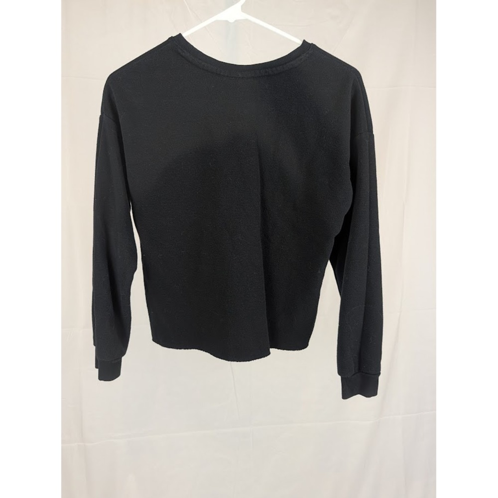 Smiley World Have a Nice Day Black Graphic Sweatshirt, Youth XL 14 - Picture 10 of 10
